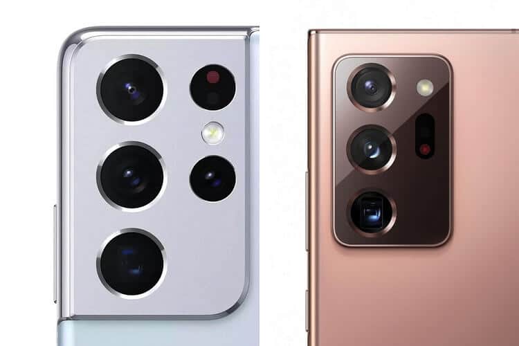 So sánh camera giữa Galaxy S21 Ultra và Galaxy Note 20 Ultra