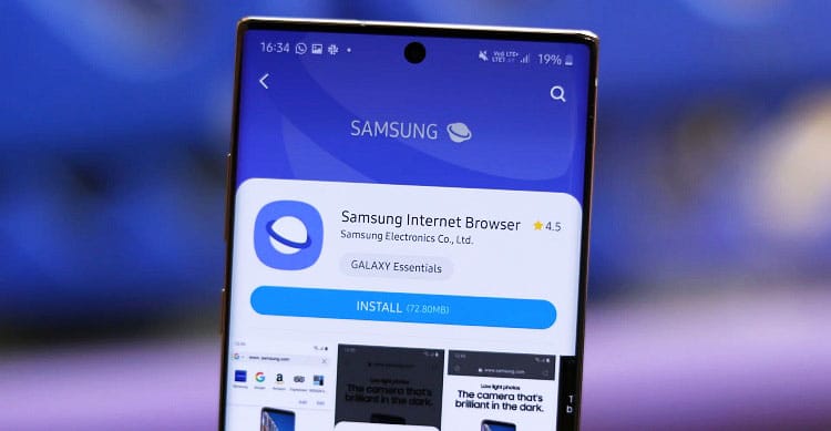 Trình duyệt Samsung Internet