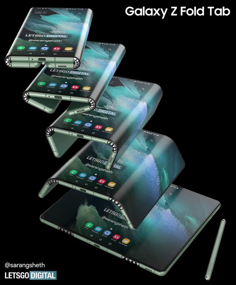 Galaxy Z Fold Tab