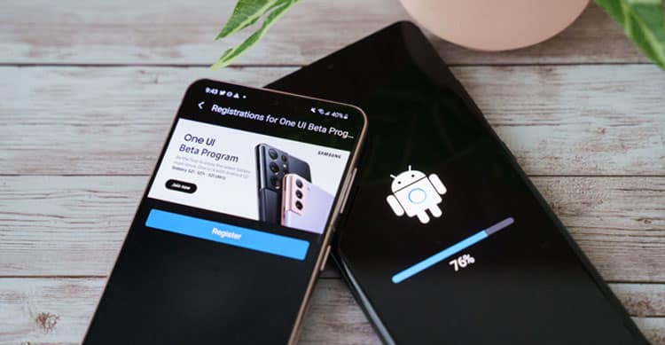 Samsung Android 12 Beta