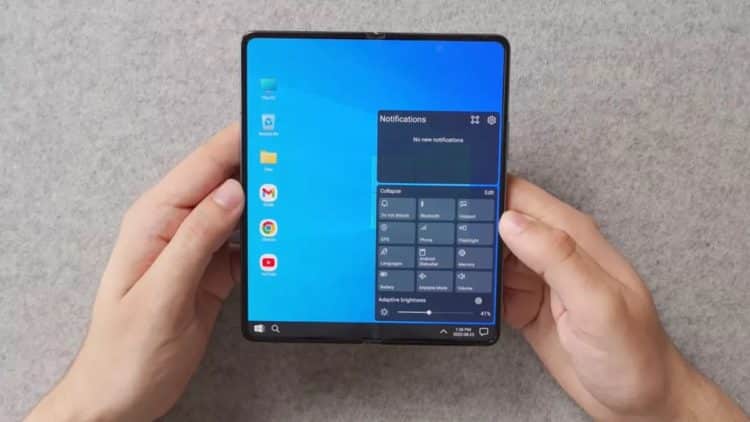Galaxy Z Fold 4 Windows Phone