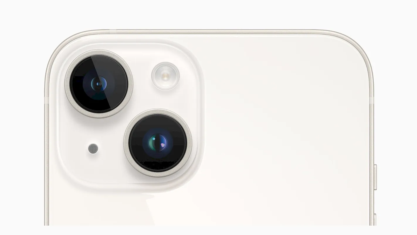 Cụm hai camera sau của iPhone 14