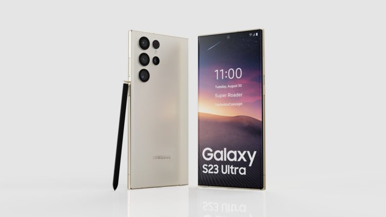 Galaxy S23 Ultra concept