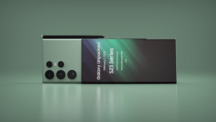 Galaxy S23 Ultra concept