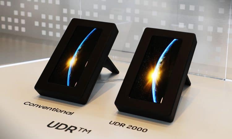 samsung display oled 2000 nits