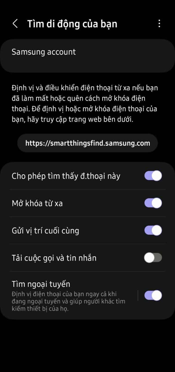 Cách Tải Cuộc Gọi Và Tin Nhắn Từ Thiết Bị Galaxy Bằng Tìm Di Động Của Bạn -  Samcafe