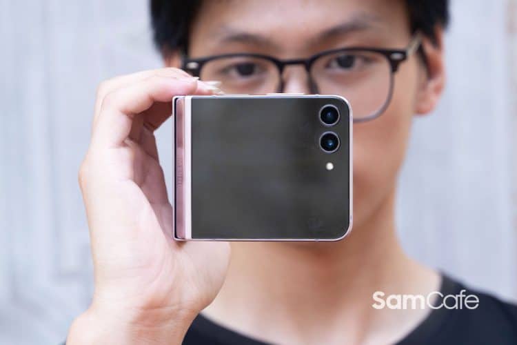 Galaxy Z Flip 5 camera hands on