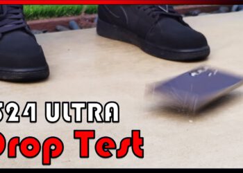 Galaxy S24 Ultra drop test