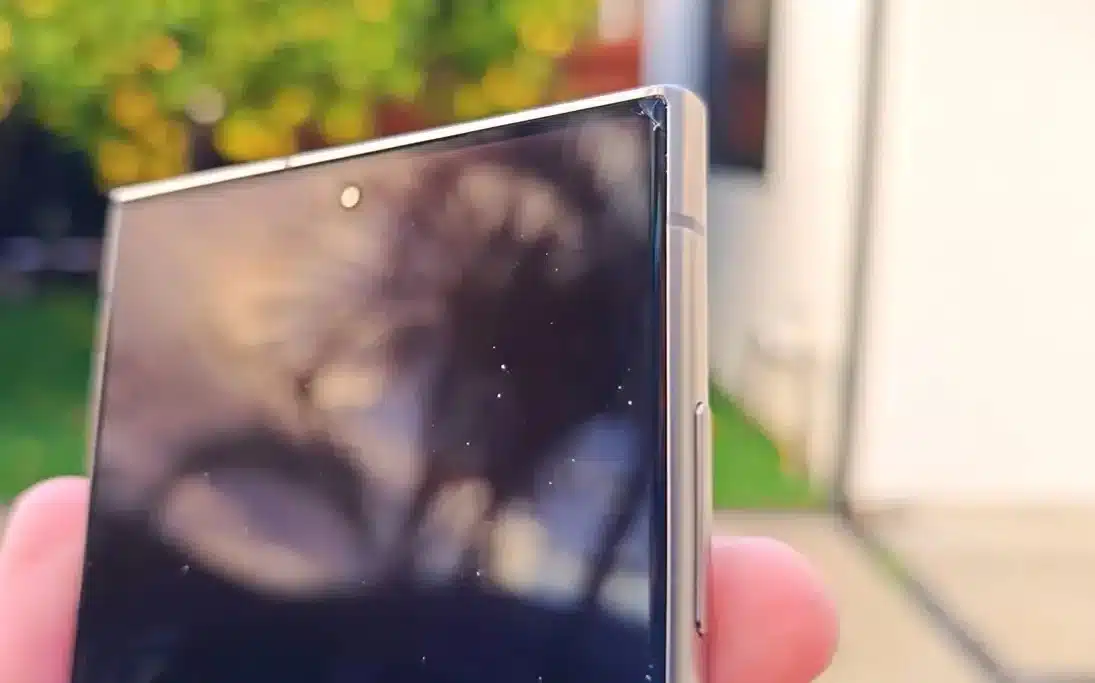 Galaxy S24 Ultra drop test