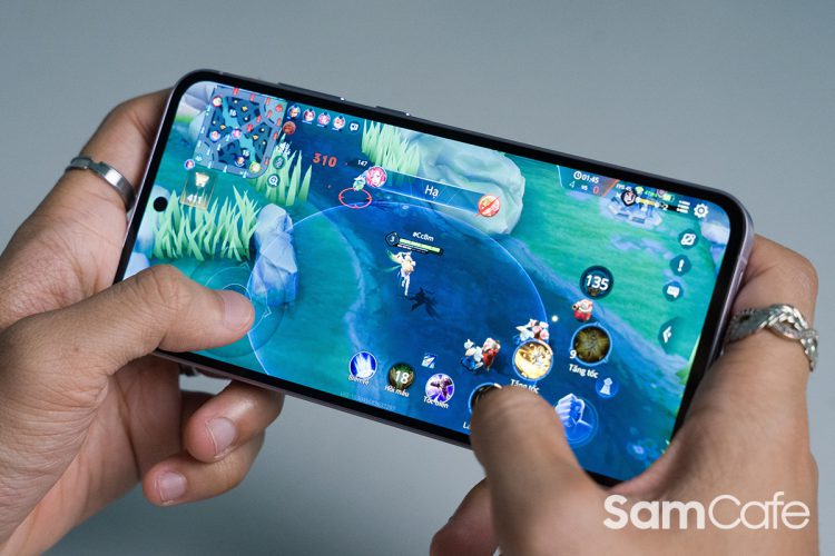 Galaxy A55 5G gaming test