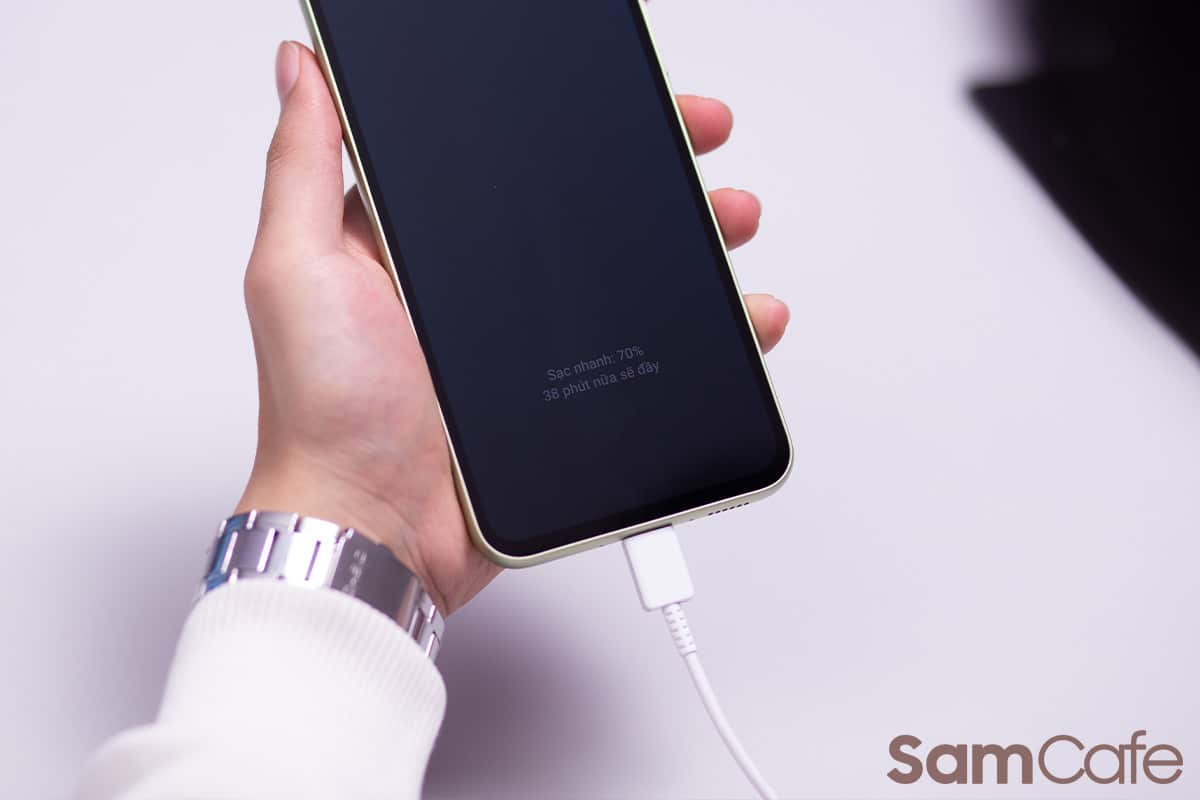 Galaxy A35 charging