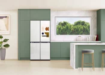 Samsung Digital Appliances CES 2025 New Refrigerator with AI Hybrid Cooling Technology