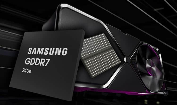 Samsung Semiconductors GDDR7 DRAM 24Gb GDDR7