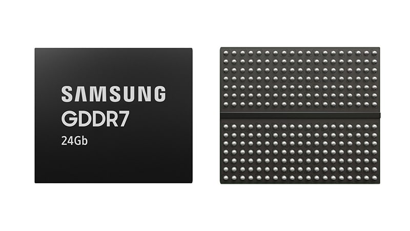 Samsung Semiconductors GDDR7 DRAM 24Gb GDDR7