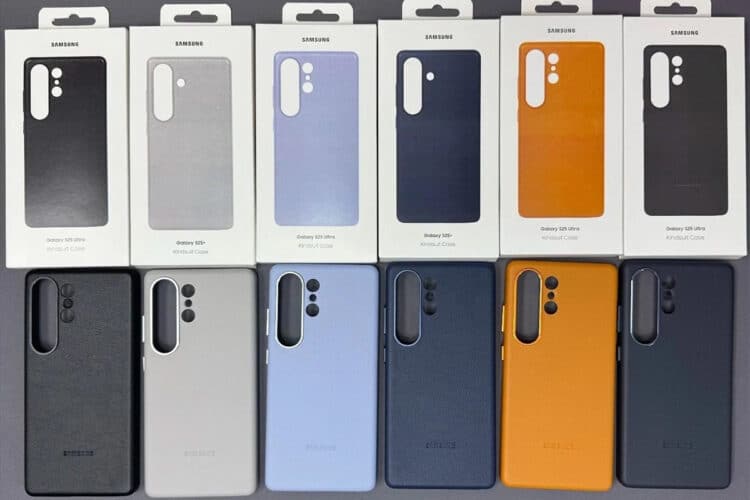 Samsung Galaxy S25 Official Leather Cases