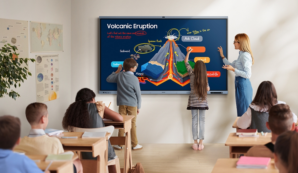 Samsung to Unveil AI-Powered Electronic Whiteboard