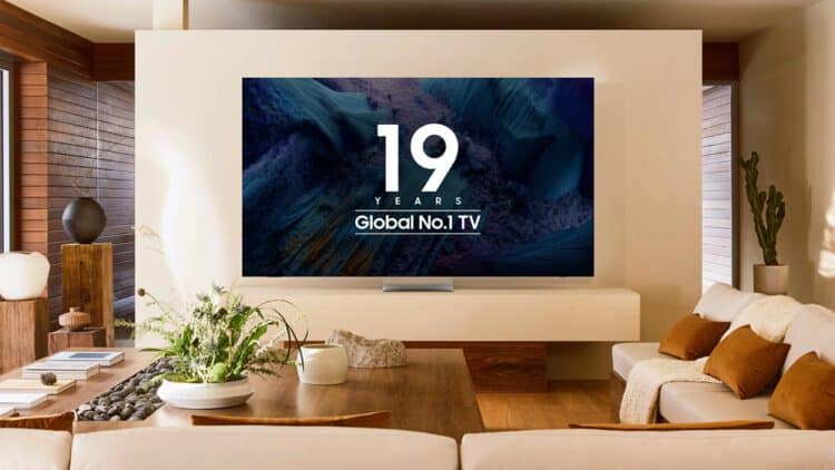 Samsung dẫn đầu thị trường TV toàn cầu trong 19 năm liên tiếp