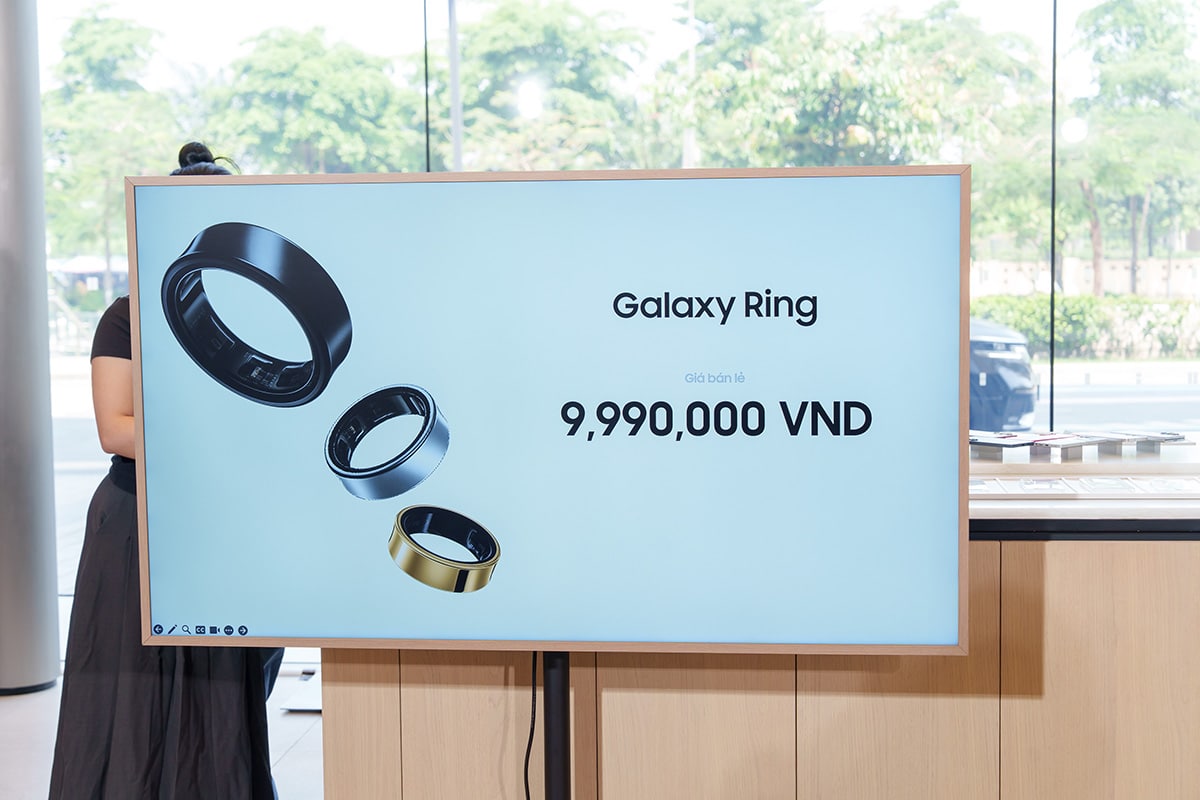 Samsung chính thức mở bán Galaxy Ring tại Việt Nam