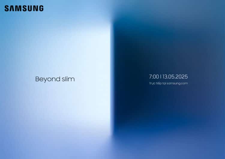 Samsung gửi thư mời ra mắt Galaxy S25 Edge vào ngày 13/5