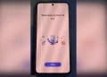 Điện thoại Samsung bị sọc màn hình khi đang cập nhật phần mềm
