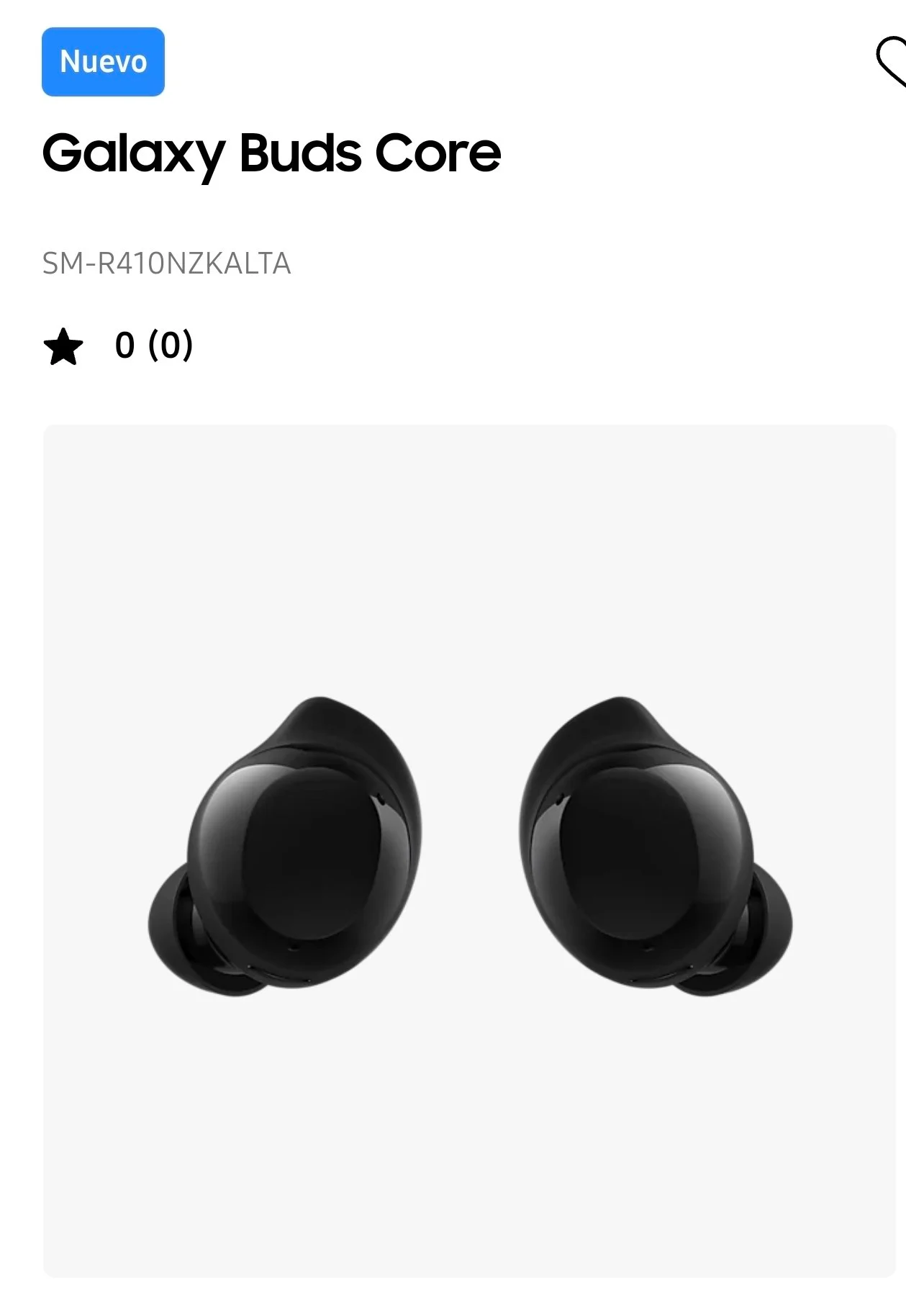 Hình ảnh đầu tiên của Galaxy Buds Core hé lộ thiết kế "kém sang"