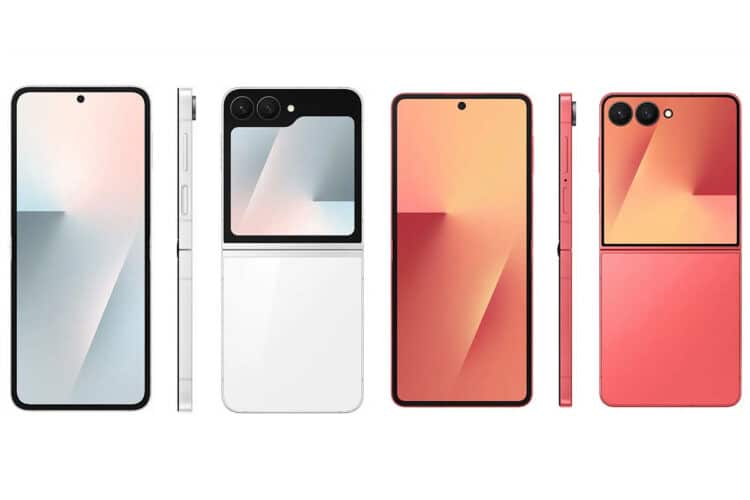 Rò rỉ đầy đủ tùy chọn màu sắc của Galaxy Z Flip 7 và Flip 7 FE trước ngày ra mắt
