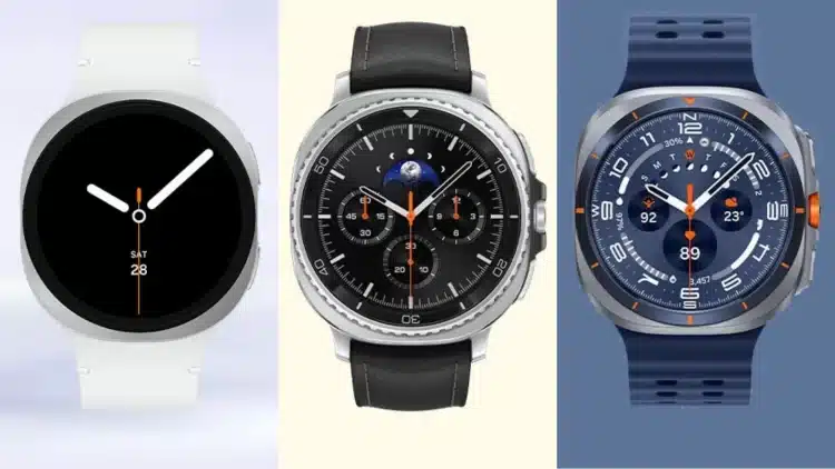 Rò rỉ thêm hình ảnh Galaxy Watch 8 Series và Galaxy Watch Ultra 2025