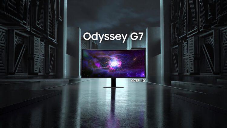 Samsung hé lộ màn hình chơi game 40 inch cực dị