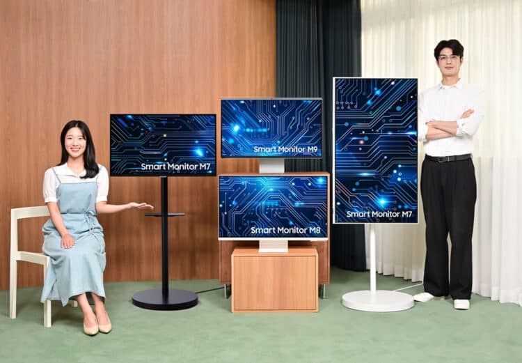 Samsung ra mắt loạt màn hình thông minh OLED 2025 tích hợp AI tiên tiến