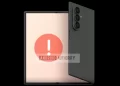 Điện thoại gập ba của Samsung lộ diện trong One UI 8, xác nhận thiết kế hai bản lề và màn hình phụ