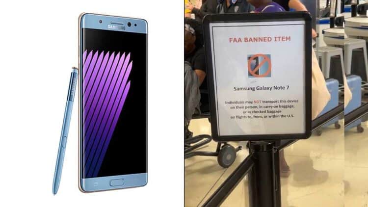 Năm 2025, sân bay Mỹ vẫn còn e ngại Galaxy Note 7