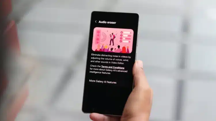 One UI 8 nâng cấp mạnh Audio Eraser: xóa tạp âm trực tiếp, dùng được cả trong Ghi âm và Samsung Notes