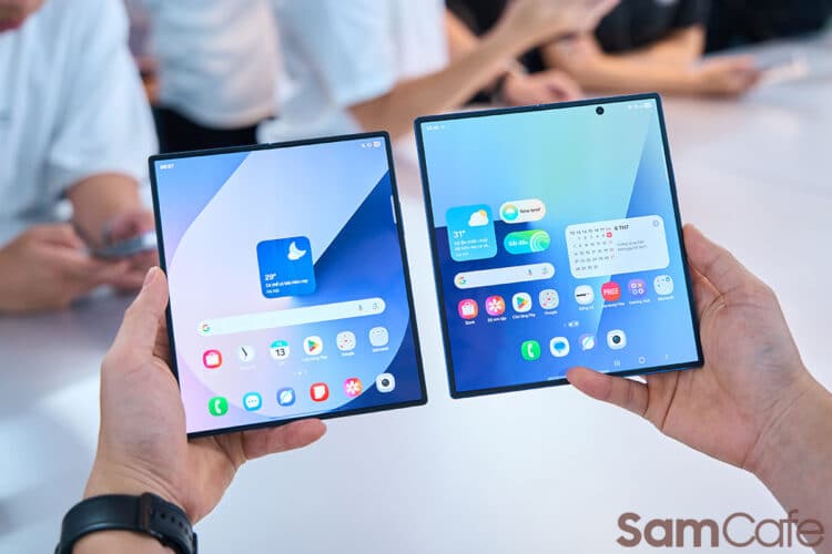 So sánh Galaxy Z Fold 7 vs Fold 6