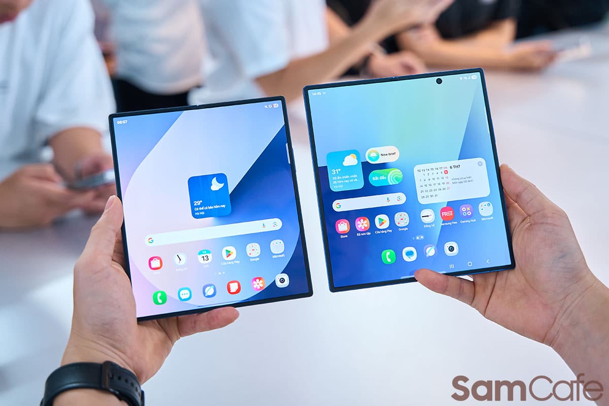 So sánh Galaxy Z Fold 7 vs Fold 6
