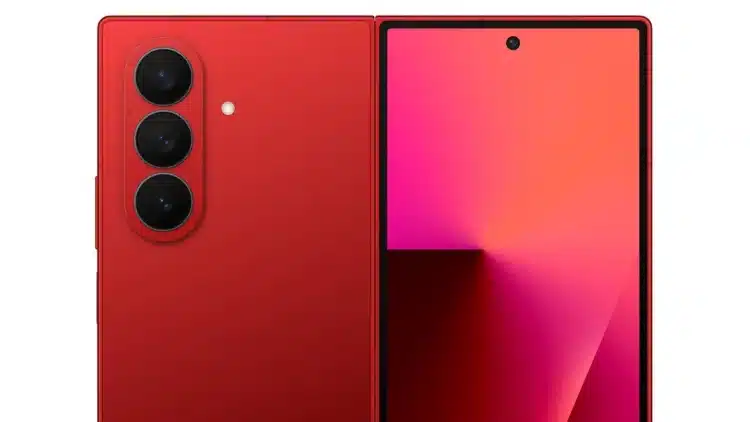 Ước gì Samsung biến chiếc Galaxy Z Fold 7 màu đỏ tuyệt đẹp này thành hiện thực