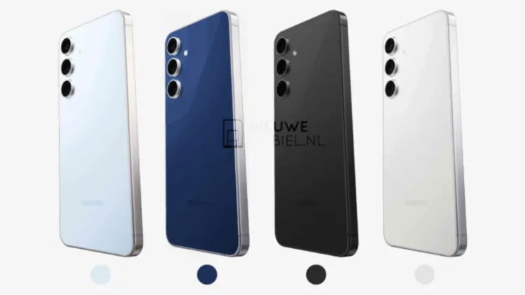 Galaxy S25 FE lộ diện đầy đủ với bốn màu sắc cuốn hút