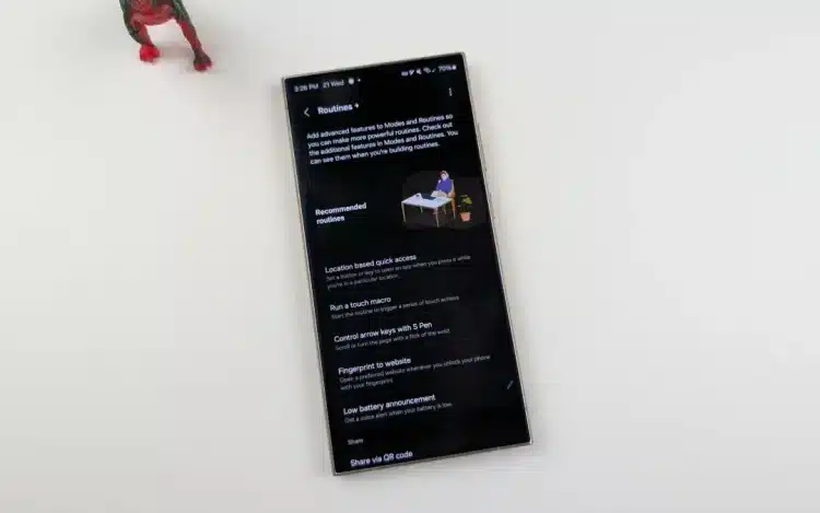 Samsung nâng cấp Routines+ với tính năng ‘Just in Routine’ thông minh hơn