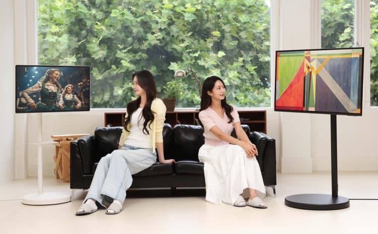 Samsung ra mắt màn hình di động The Freestyle Edge với thiết kế linh hoạt, độ phân giải 4K