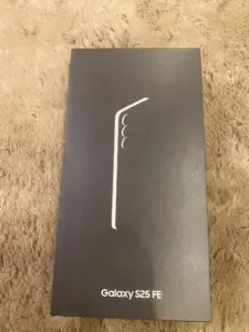 Galaxy S25 FE unboxing