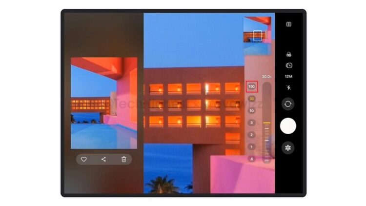 Galaxy Z TriFold Camera