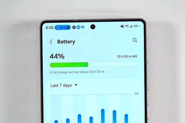 One UI 8.5 Battery menu