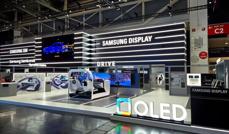 Samsung Display OLED DRIVE IAA Mobility 2025