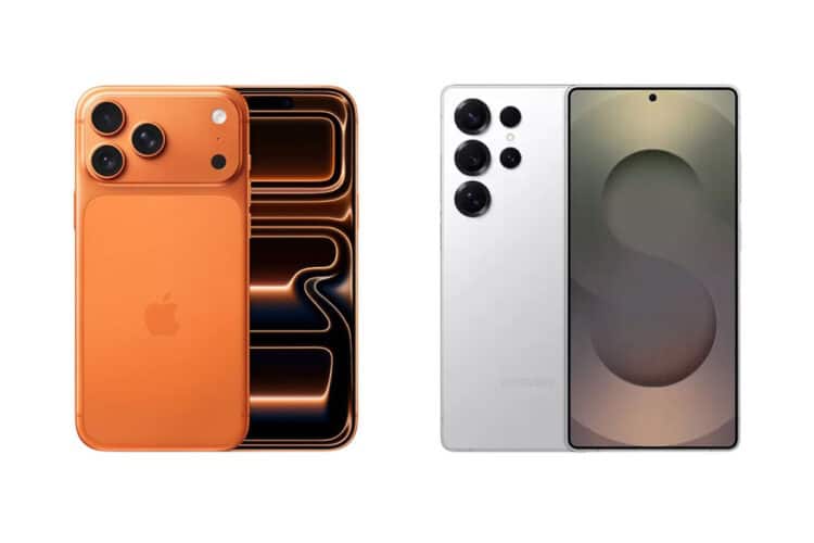 Samsung Galaxy S25 Ultra vs iPhone 17 Pro Max