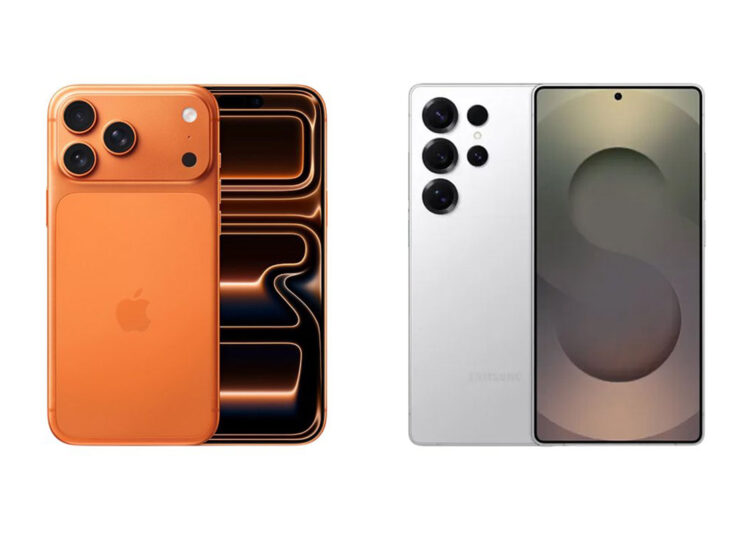 Samsung Galaxy S25 Ultra vs iPhone 17 Pro Max
