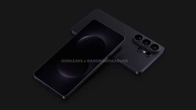 Samsung Galaxy S26 Ultra CAD render
