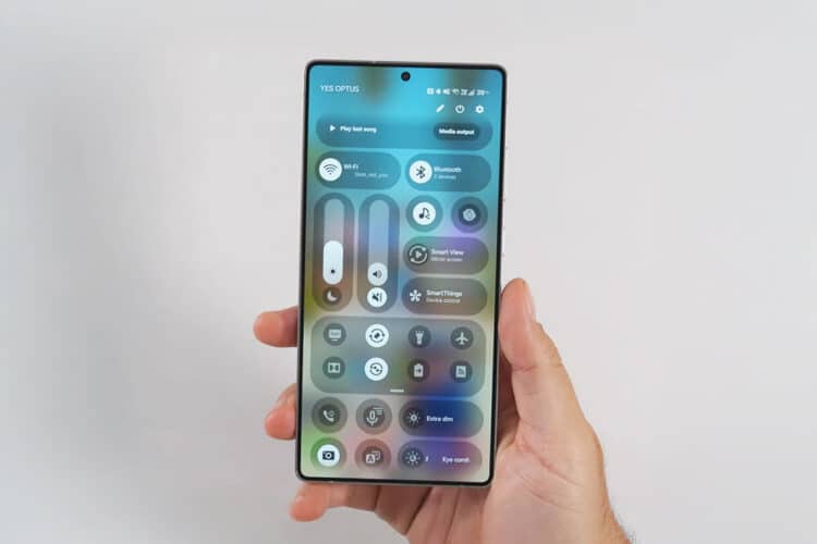 Samsung One UI 8.5 Quick Control Panel