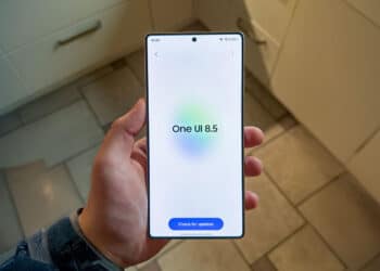 Samsung One UI 8.5 Software Update Screen
