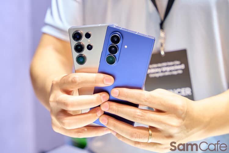 Galaxy S25 Ultra vs Galaxy Z Fold 7 hands on