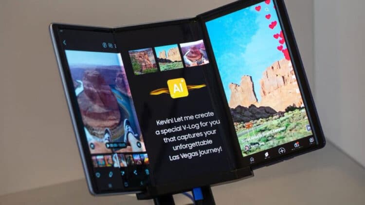 Galaxy Z TriFold Concept