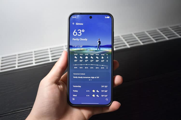 One UI 8 Weather App